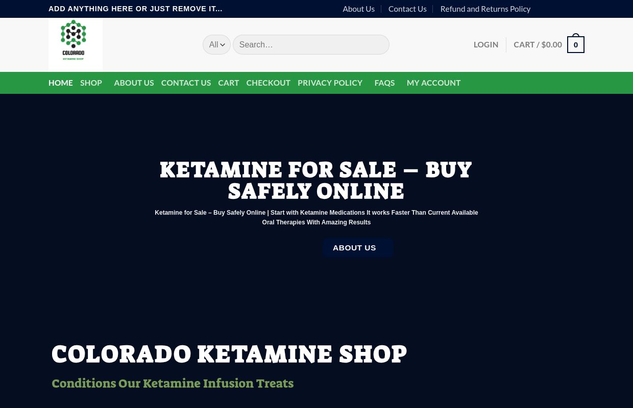 Ketamine for Sale – Buy Safely Online