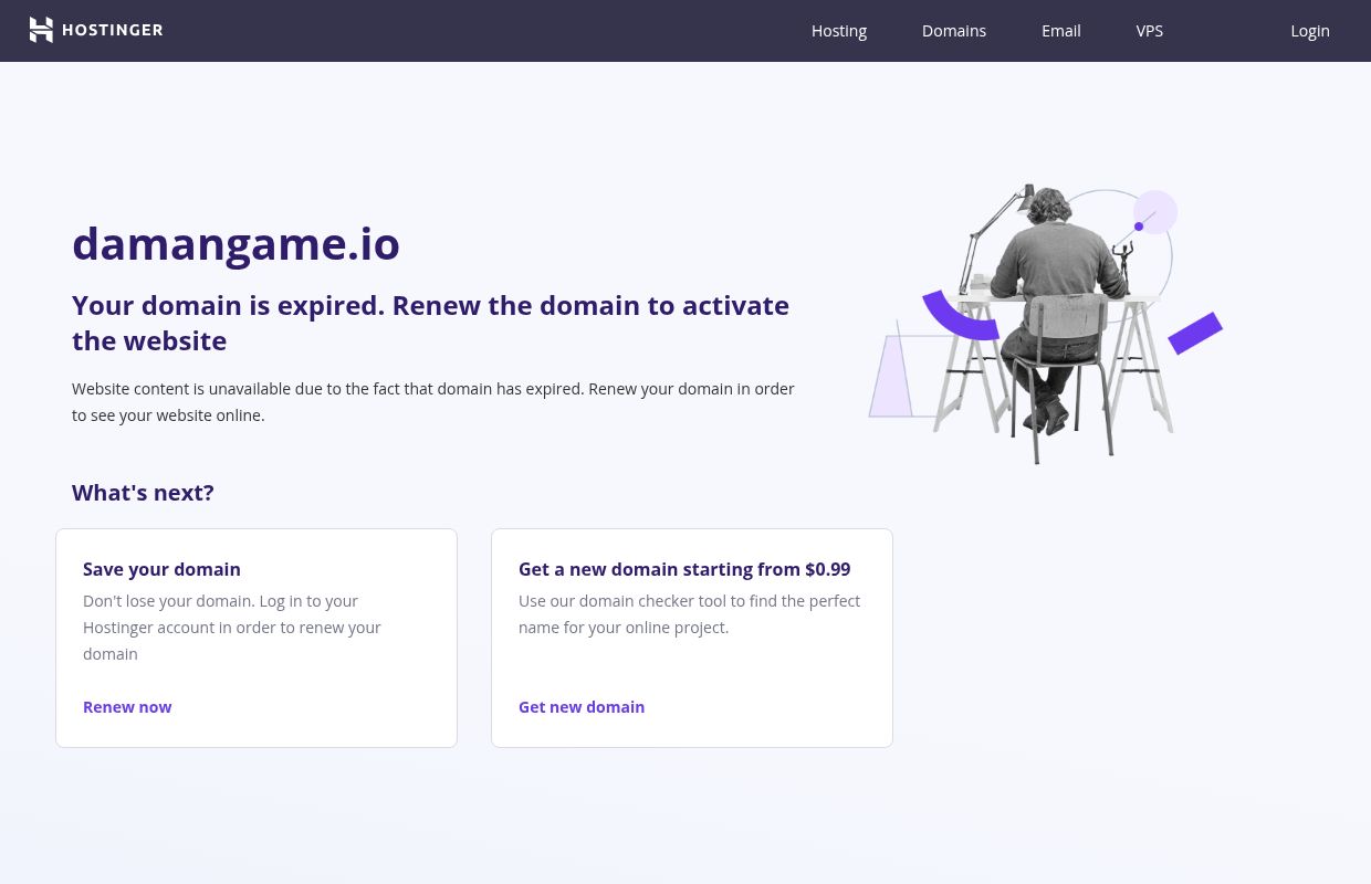 Your domain is expired