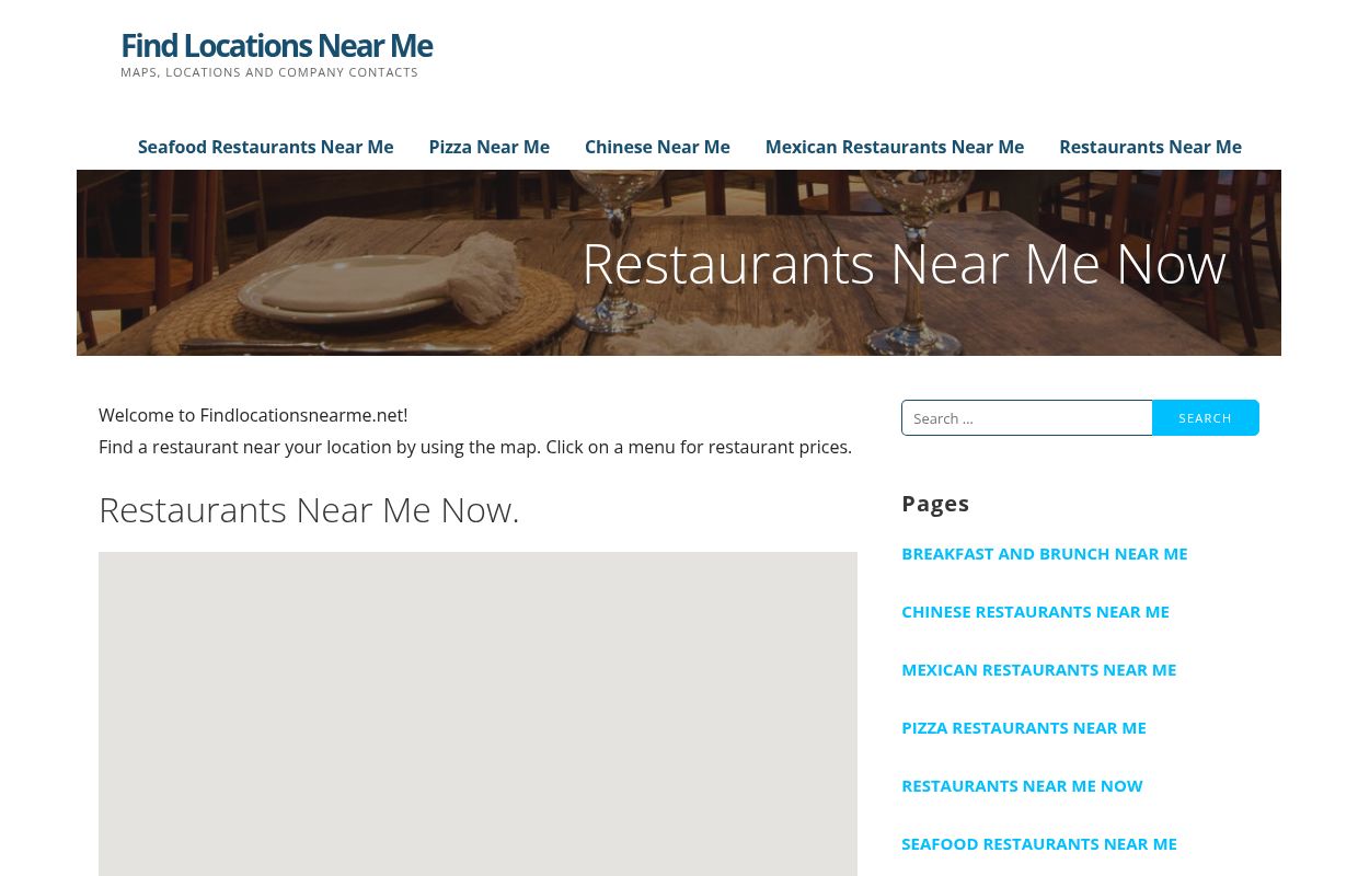 Restaurants near me now - Places to eat near me - Food near me