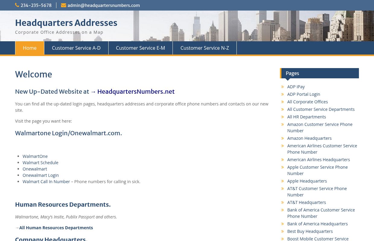 Onewalmart.com Login - Onewalmartwire.com - Walmartone Wire HQ
