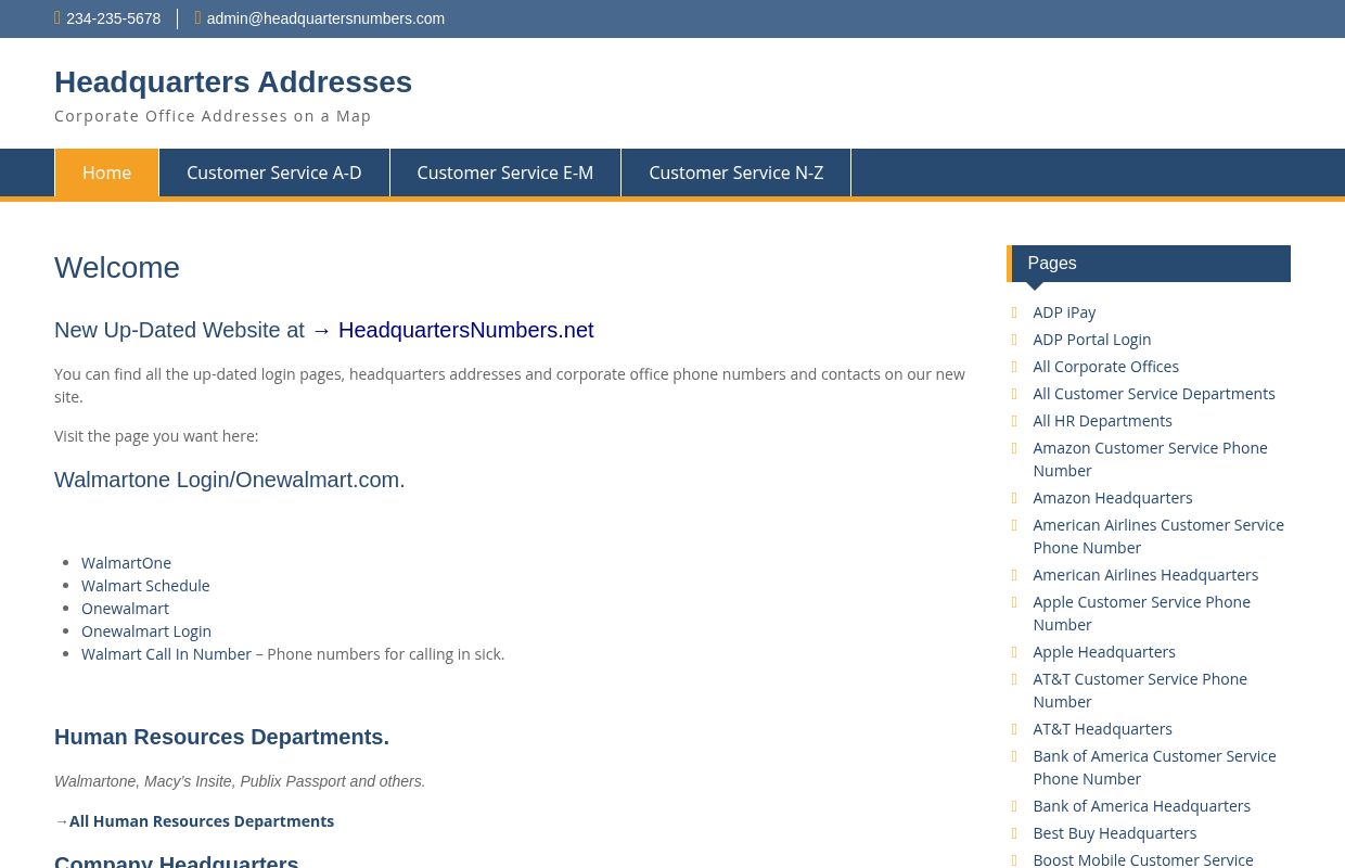 Onewalmart.com Login - Onewalmartwire.com - Walmartone Wire HQ
