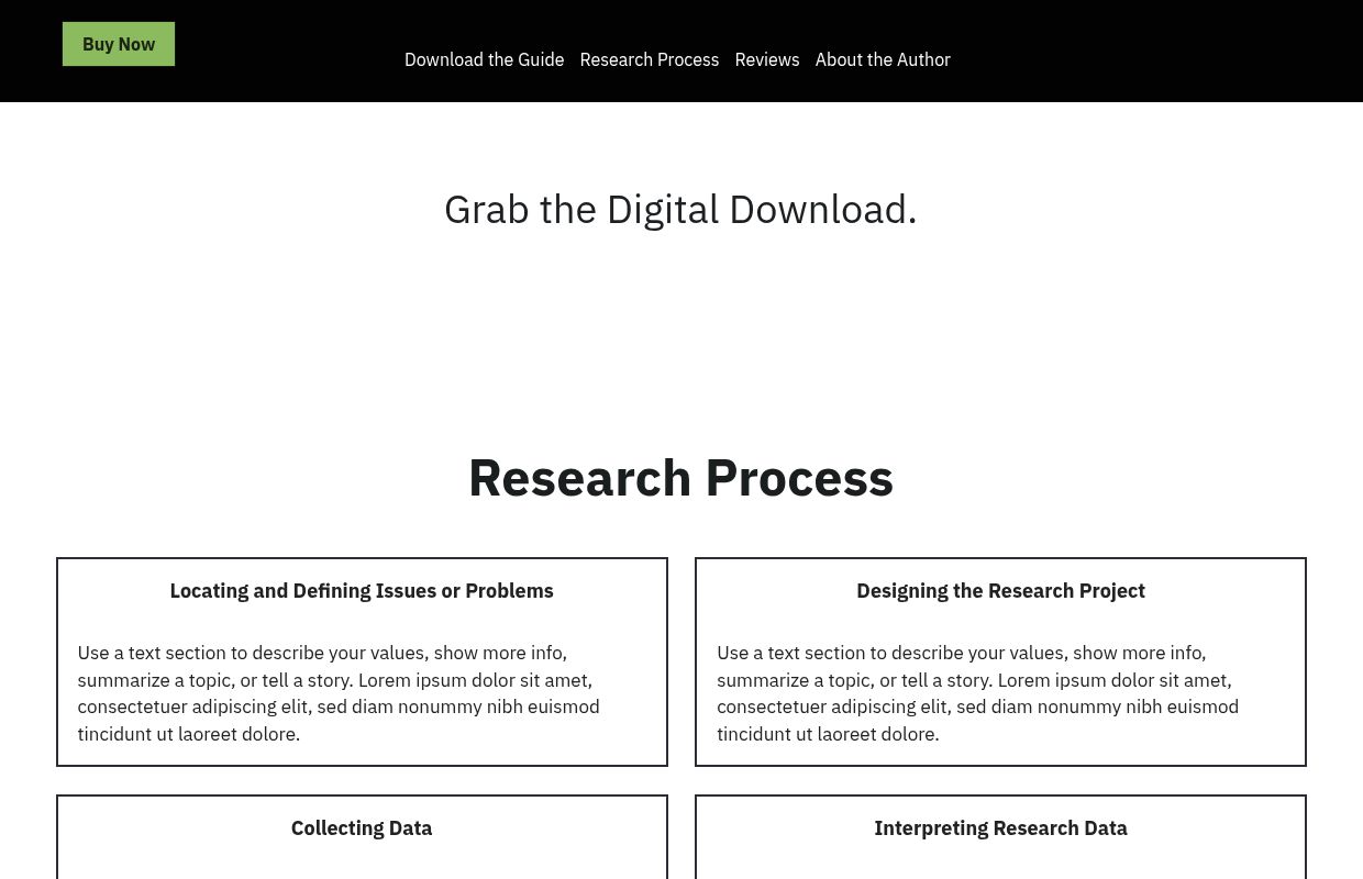 Jenkins's Site on Strikingly