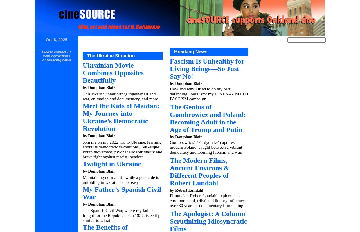 cineSOURCE magazine
