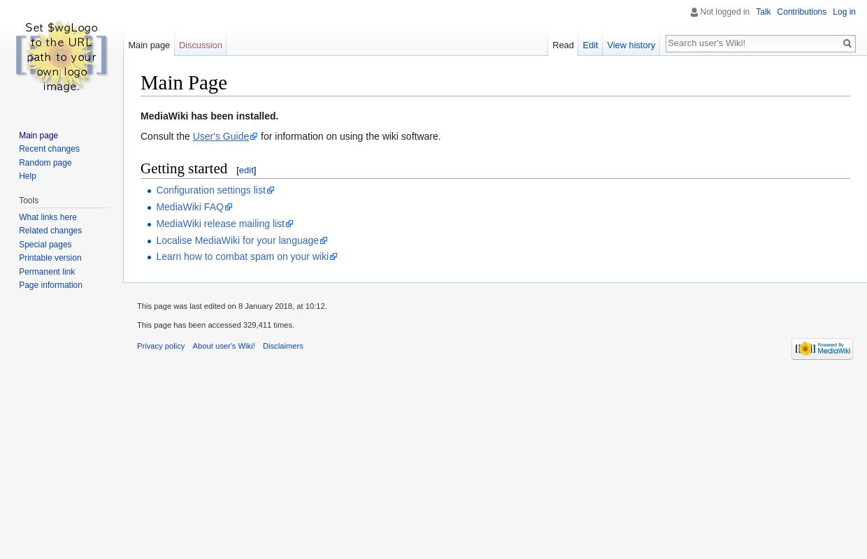 user's Wiki!