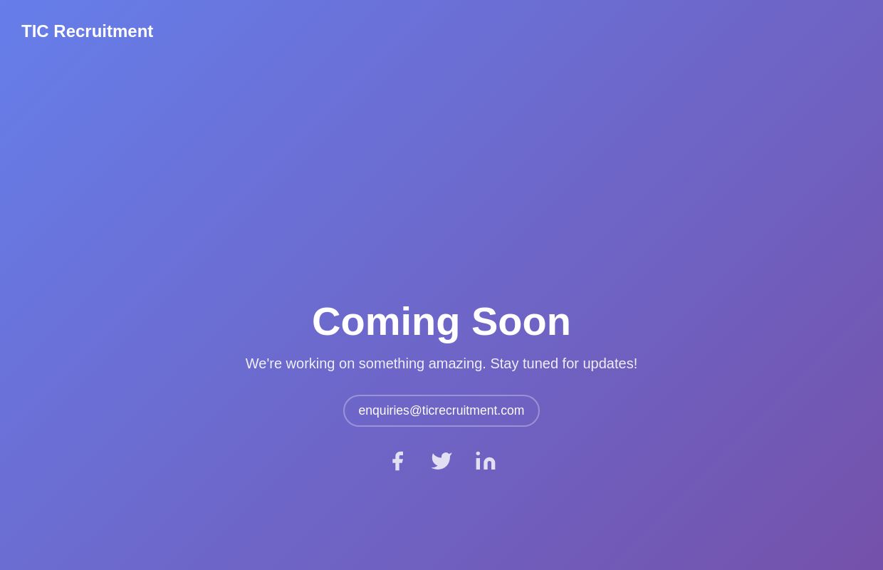 Coming Soon