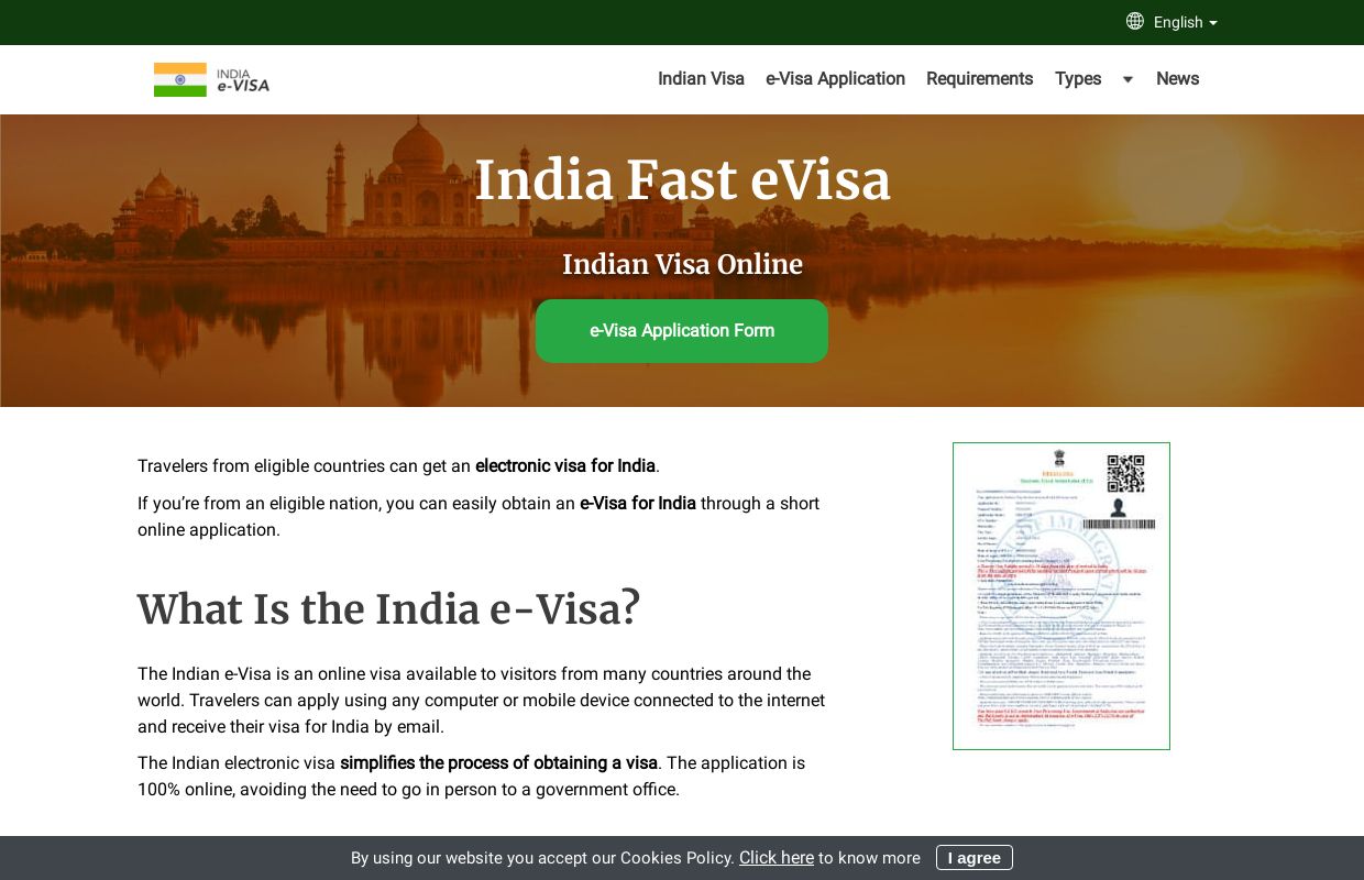 Obtain the Indian Visa Online Easily | India Fast eVisa