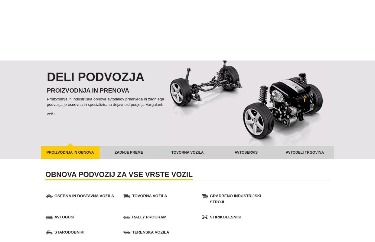 Izdelava delov podvozja za Renault Megane Trophy