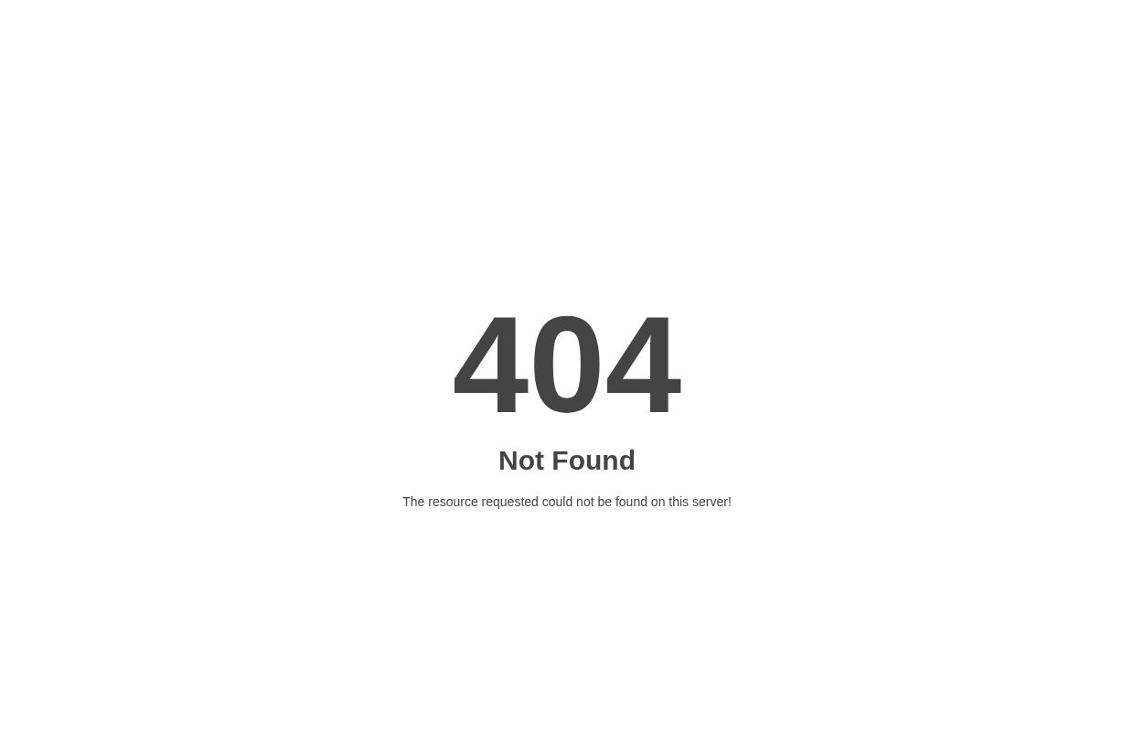  404 Not Found