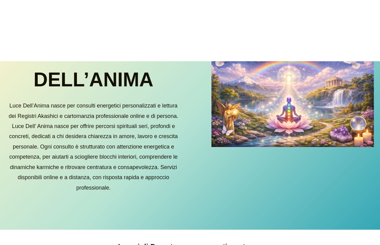LUCE DELL'ANIMA| Luce Dell'Anima