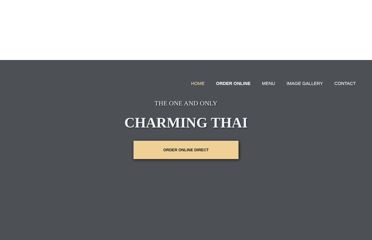 Charming Thai Burlington - Official Site & Menu - Order Online