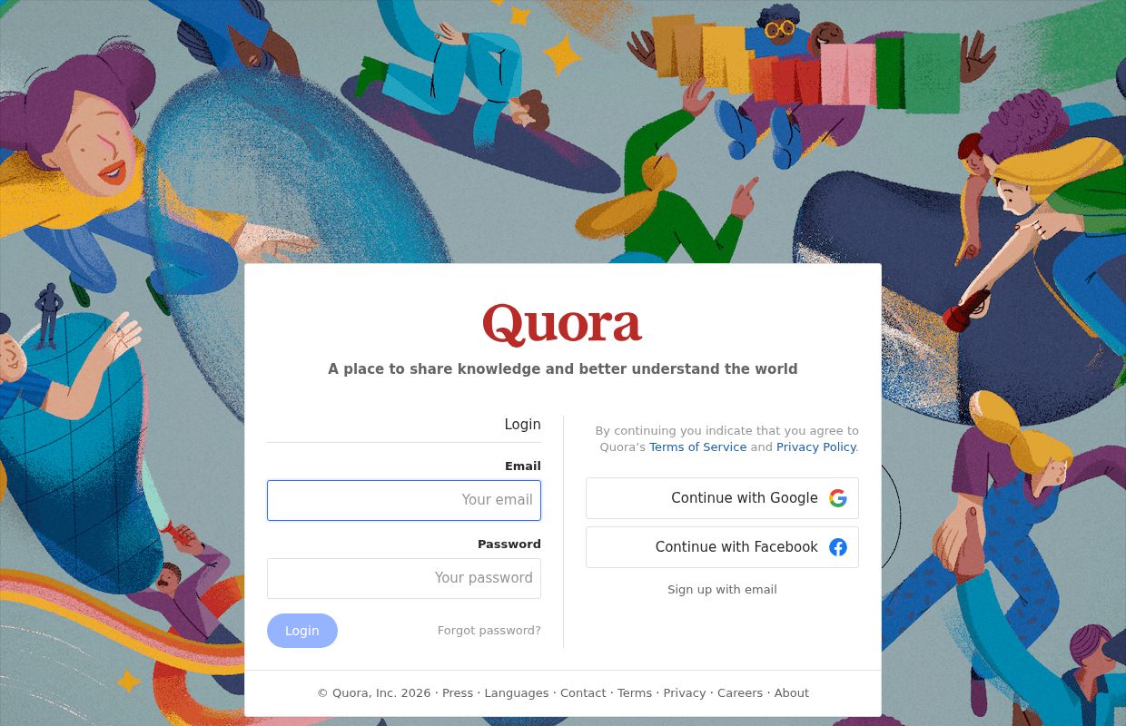 Quora - مكان لتبادل المعرفة وفهم العالم بشكل أفضل