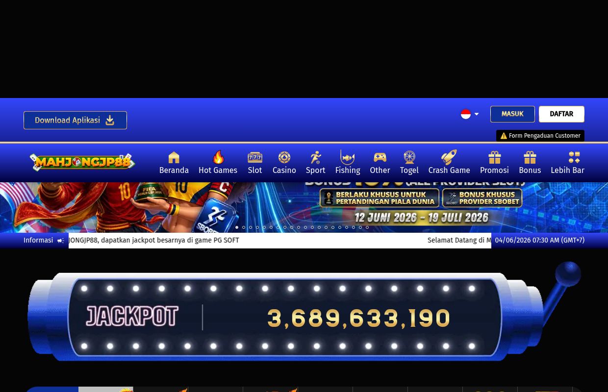 MAHJONGJP88 – Link Trusted Situs Game Gacor Terpercaya & Terlengkap Hari Ini