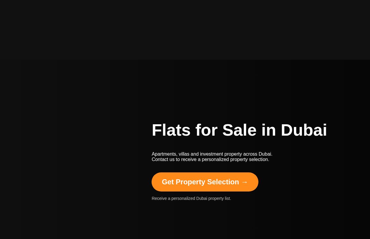 Flats for Sale in Dubai