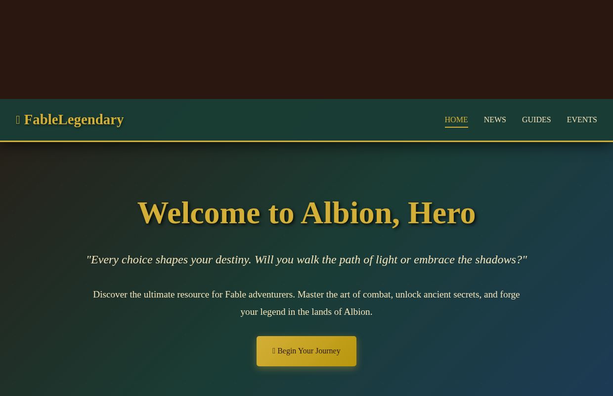 FableLegendary | Fable Guides, News & Lore Hub