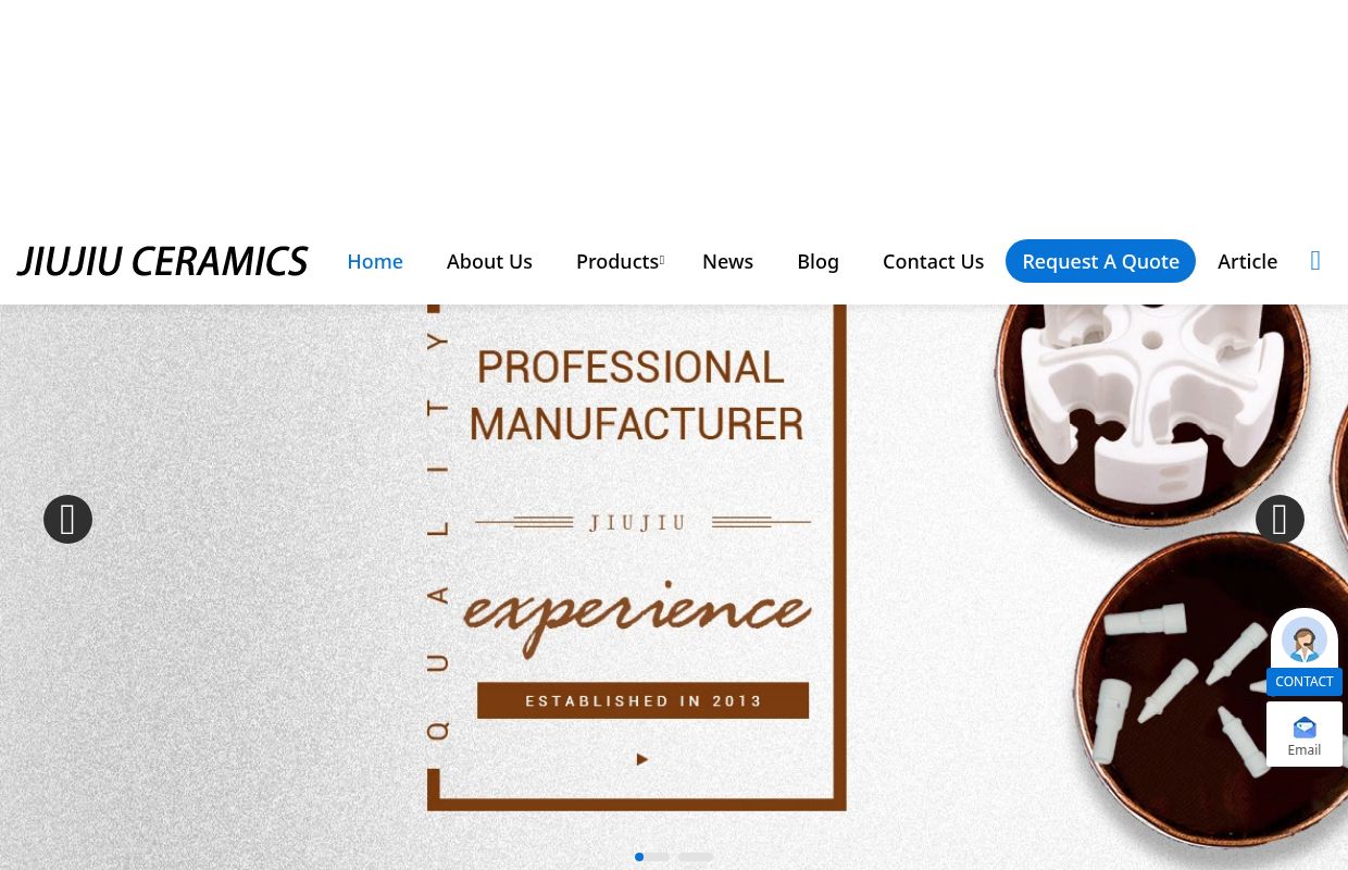 China Ceramic Accessories Manufacturers, Electronic Ceramics Suppliers, Ceramic Tube Factory | Yixing Xiangyang Jiujiu Ceramics Co., Ltd.