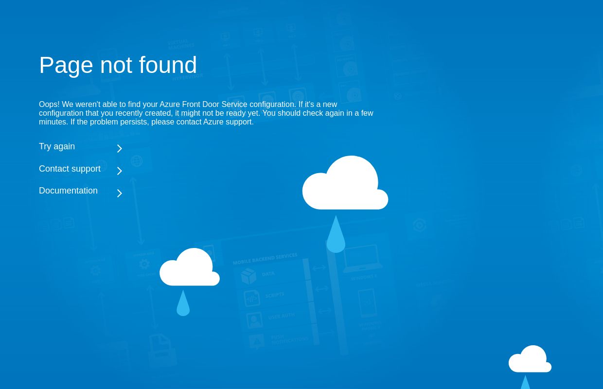 Page not found